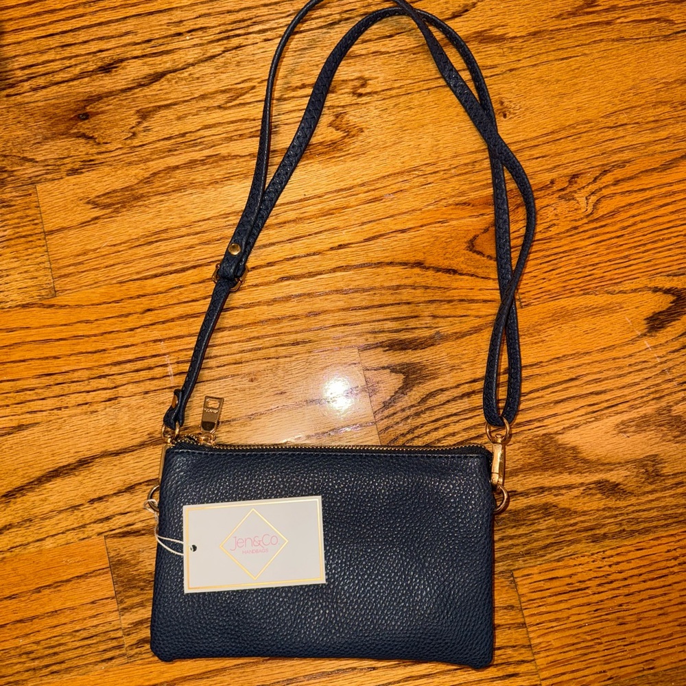 Jen & Co Navy Crossbody Bag